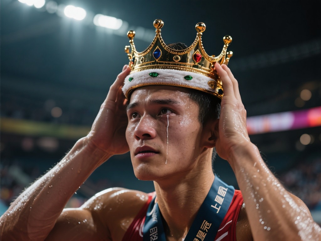 在现代体育语境中，“戴皇冠”不仅仅是成就的象征，更